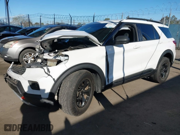 2023 Ford Explorer Timberline with VIN 1FMSK8JH7PGA75569, listed as a IAAI auction lot 41687354 with 36,767 mi miles. Bid and sale history available at carsss.com. Image 19.