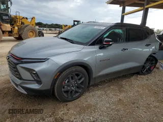 2024 Chevrolet Blazer LT z VIN 3GNKBDRS3RS128860, wystawiony jako Copart lot #73309674 z przebiegiem 4 445 mil mil oraz Szkoda całkowita • Salvage title. Historia ofert i sprzedaży dostępna na DreamBid. Obrazek 1.