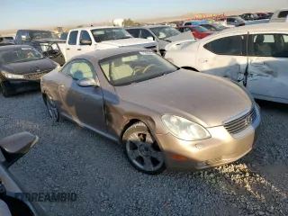 2002 Lexus SC 430 with VIN JTHFN48YX20008072, listed as a Copart auction lot 71428204 with 113,874 mi miles and Salvage Title. Bid and sale history available at carsss.com. Image 4.