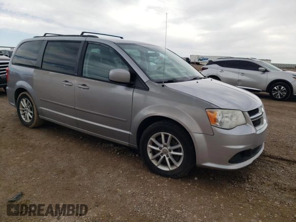 2014 Dodge Grand Caravan SXT with VIN 2C4RDGCG1ER304965, listed as a Copart auction lot 55478015 with 218,093 mi miles and Clean Title. Bid and sale history available at DreamBid. Image 4.