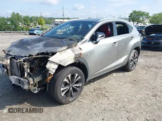 2020 Lexus NX 300 F Sport with VIN JTJSARDZ0L5008980, listed as a IAAI auction lot 42688640 with Not provided miles and . Bid and sale history available at DreamBid. Image 2.
