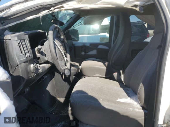 2014 Chevrolet Express Passenger LT with VIN 1GAZG1FGXE1187397, listed as a Copart auction lot 43209785 with 168,614 mi miles and Salvage title. Bid and sale history available at DreamBid. Image 7.