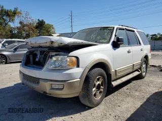 2006 Ford Expedition Eddie Bauer with VIN 1FMFU18556LB00893, listed as a Copart auction lot 75283704 with 146,455 mi miles and Salvage Title. Bid and sale history available at carsss.com. Image 1.