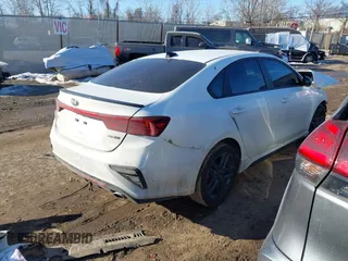 2021 Kia Forte GT-Line with VIN 3KPF34AD6ME305283, listed as a IAAI auction lot 41434409 with 50,041 mi miles. Bid and sale history available at carsss.com. Image 4.