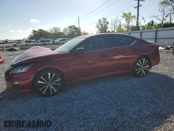 2022 Nissan Altima SR with VIN 1N4BL4CVXNN361962, listed as a Copart auction lot 50953185 with 41,956 mi miles and Non Repairable. Bid and sale history available at DreamBid. Image 1.