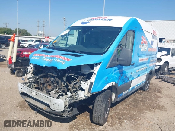 2017 Ford Transit with VIN 1FTYE1CM4HKB06427, listed as a IAAI auction lot 40597787 with 206,386 mi miles and . Bid and sale history available at DreamBid. Image 20.
