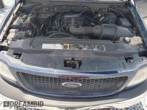 2002 Ford F-150 XL with VIN 1FTRX17222KB05081, listed as a Copart auction lot 56459765 with 126,941 mi miles and Salvage title. Bid and sale history available at DreamBid. Image 11.