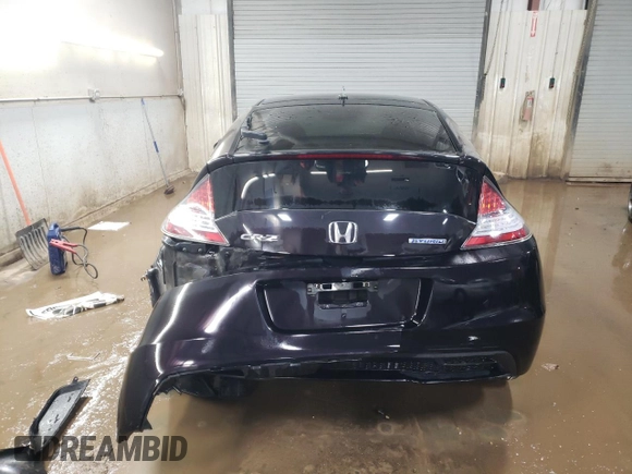 2015 Honda CR-Z with VIN JHMZF1D42FS002188, listed as a Copart auction lot 48686485 with 71,729 mi miles and Salvage Title. Bid and sale history available at carsss.com. Image 6.