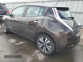 2017 Nissan LEAF S with VIN 1N4BZ0CP8HC302398, listed as a Copart auction lot 50421905 with 31,220 mi miles and Salvage Title. Bid and sale history available at carsss.com. Image 2.
