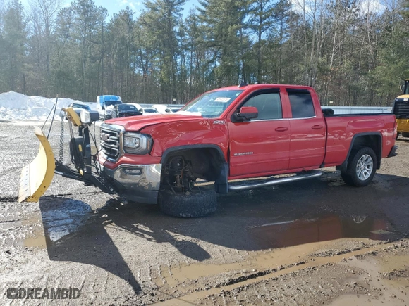 2016 GMC Sierra 1500 SLE with VIN 1GTV2MEC0GZ403251, listed as a Copart auction lot 45940915 with 103,022 mi miles and Salvage Title. Bid and sale history available at carsss.com. Image 1.