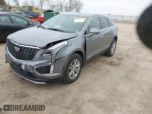 2020 Cadillac XT5 Premium Luxury AWD with VIN 1GYKNDRS1LZ211241, listed as a IAAI auction lot 41936344 with 38,625 mi miles and . Bid and sale history available at DreamBid. Image 2.