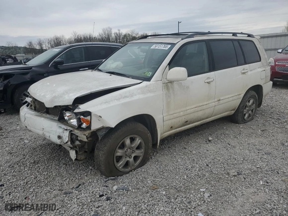 2007 Toyota Highlander w/3rd Row with VIN JTEEP21A370199524, listed as a Copart auction lot 50151765 with 220,382 mi miles and Salvage Title. Bid and sale history available at carsss.com. Image 1.