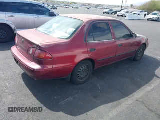 2000 Toyota Corolla VE с VIN 2T1BR12E3YC382331, выставлен на аукционе IAAI как лот 42372993 с пробегом 251 508 миль миль и . История ставок и продаж доступна на DreamBid. Изображение 4.