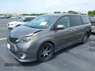 2015 Toyota Sienna SE with VIN 5TDXK3DC2FS552698, listed as a IAAI auction lot 42253119 with 110,710 mi miles and . Bid and sale history available at DreamBid. Image 17.
