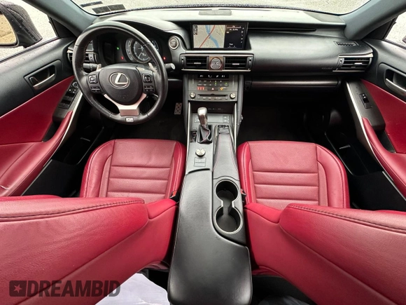 2019 Lexus IS 300 with VIN JTHC81D22K5035098, listed as a Copart auction lot 64338005 with 165,348 mi miles and Clean title. Bid and sale history available at DreamBid. Image 9.