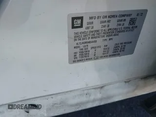 2022 Chevrolet Trax LS z VIN KL7CJNSM5NB544459, wystawiony jako IAAI lot #41995429 z przebiegiem 54 609 mil mil oraz . Historia ofert i sprzedaży dostępna na DreamBid. Obrazek 9.