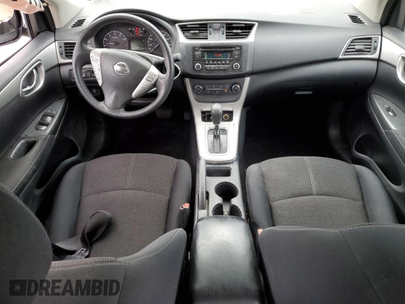 2015 Nissan Sentra S with VIN 3N1AB7AP5FY280728, listed as a Copart auction lot 47816905 with 136,301 mi miles and Salvage Title. Bid and sale history available at carsss.com. Image 8.