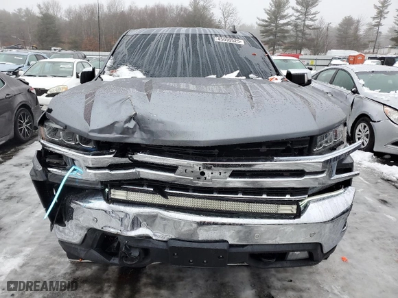 2019 Chevrolet Silverado 1500 LT with VIN 1GCRYDEDXKZ316281, listed as a Copart auction lot 45099525 with 71,355 mi miles and Salvage Title. Bid and sale history available at carsss.com. Image 5.