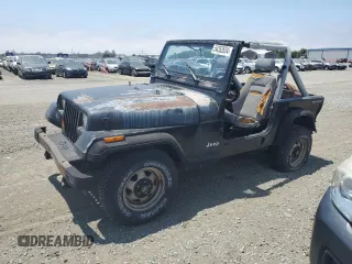1990 Jeep Wrangler with VIN 2J4FY29T8LJ541585, listed as a Copart auction lot 54352634 with 138,022 mi miles and Salvage Title. Bid and sale history available at carsss.com. Image 1.