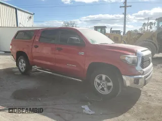 2020 Toyota Tundra 2WD SR5 with VIN 5TFEY5F12LX267485, listed as a Copart auction lot 74507304 with 0 mi miles and Non Repairable. Bid and sale history available at carsss.com. Image 4.