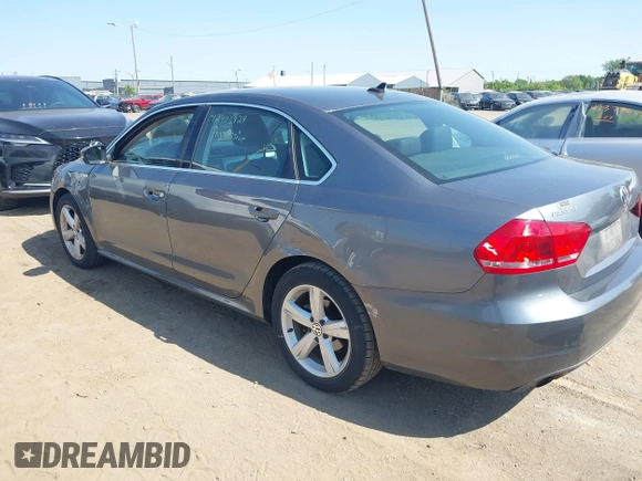 2014 Volkswagen Passat S with VIN 1VWAT7A31EC059218, listed as a IAAI auction lot 42406929 with 85,287 mi miles and . Bid and sale history available at DreamBid. Image 3.