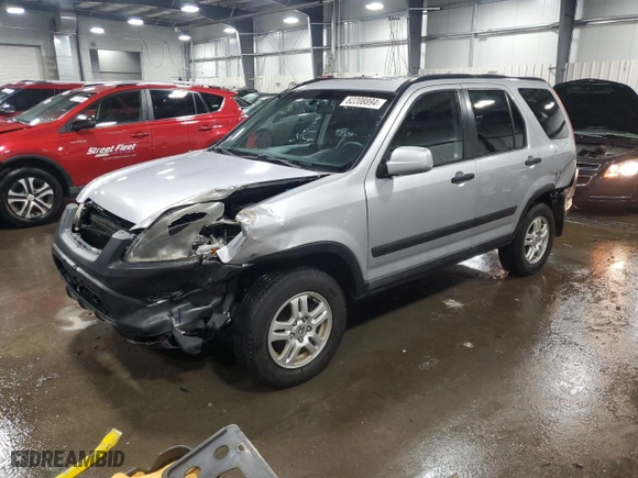 2003 Honda CR-V EX with VIN JHLRD77843C019981, listed as a Copart auction lot 82208894 with 263,807 mi miles and Salvage Title. Bid and sale history available at carsss.com. Image 1.