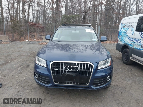 2016 Audi Q5 Premium Plus with VIN WA1L2AFP4GA046673, listed as a IAAI auction lot 41012010 with 52,553 mi miles. Bid and sale history available at carsss.com. Image 12.