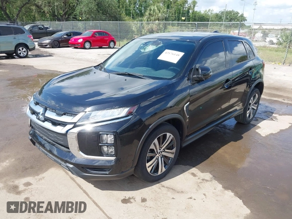 2020 Mitsubishi Outlander Sport ES 2.0 with VIN JA4AR3AU8LU028620, listed as a IAAI auction lot 42176148 with 84,100 mi miles. Bid and sale history available at carsss.com. Image 17.