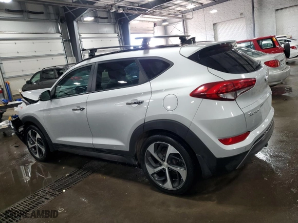 2016 Hyundai Tucson Limited with VIN KM8J3CA27GU032598, listed as a Copart auction lot 49384855 with 75,875 mi miles and Salvage Title. Bid and sale history available at carsss.com. Image 2.