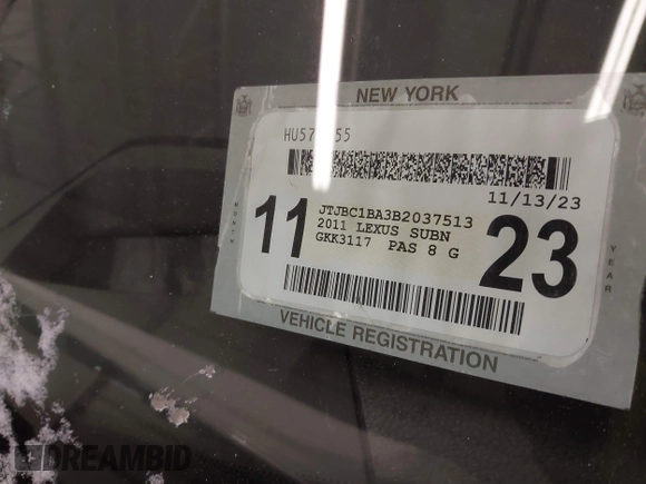 2011 Lexus RX 450h with VIN JTJBC1BA3B2037513, listed as a IAAI auction lot 41375808 with 224,604 mi miles and . Bid and sale history available at DreamBid. Image 9.