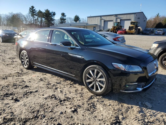 2018 Lincoln Continental Premiere with VIN 1LN6L9PK9J5611531, listed as a Copart auction lot 78428873 with 16,924 mi miles. Bid and sale history available at carsss.com. Image 4.