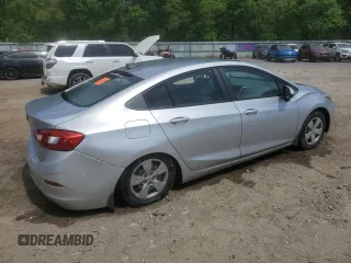 2018 Chevrolet Cruze LS with VIN 1G1BC5SM2J7150271, listed as a Copart auction lot 51698945 with 124,253 mi miles and Salvage Title. Bid and sale history available at DreamBid. Image 3.