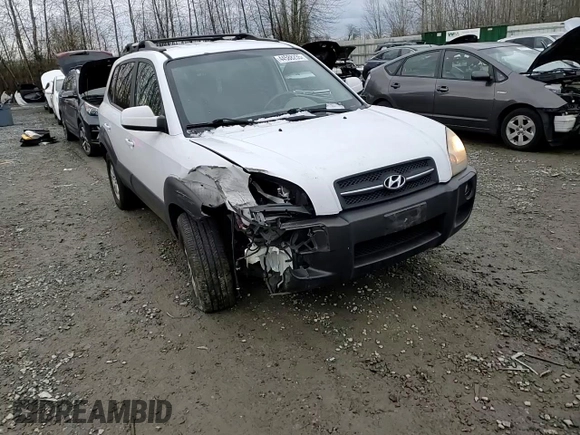 2007 Hyundai Tucson SE with VIN KM8JN12D37U636938, listed as a Copart auction lot 44588235 with 135,131 mi miles and Salvage Title. Bid and sale history available at carsss.com. Image 11.