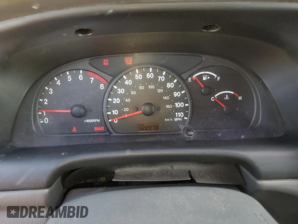 2003 Chevrolet Tracker with VIN 2CNBE13C836953178, listed as a Copart auction lot 60715605 with 128,978 mi miles and Salvage title. Bid and sale history available at DreamBid. Image 9.
