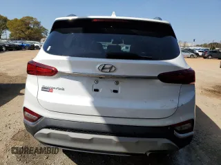 2020 Hyundai Santa Fe SEL with VIN 5NMS33AD9LH143066, listed as a Copart auction lot 51484095 with 121,858 mi miles and Salvage Title. Bid and sale history available at carsss.com. Image 6.