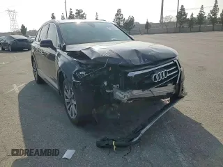 2019 Audi Q7 Premium with VIN WA1AHAF79KD040915, listed as a Copart auction lot 53300495 with 54,295 mi miles and Salvage title. Bid and sale history available at DreamBid. Image 12.