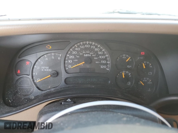 2004 Chevrolet Suburban Z71 with VIN 3GNFK16Z04G232347, listed as a Copart auction lot 80417404 with 243,906 mi miles and Salvage Title. Bid and sale history available at carsss.com. Image 9.