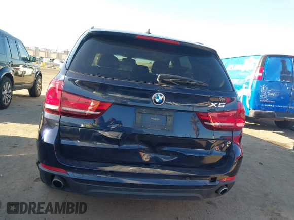 2015 BMW X5 xDrive35i with VIN 5UXKR0C53F0K62348, listed as a IAAI auction lot 41969164 with 122,612 mi miles. Bid and sale history available at carsss.com. Image 16.