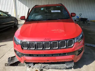 2023 Jeep Compass (RED) Edition with VIN 3C4NJDCNXPT527588, listed as a Copart auction lot 46486635 with 49,794 mi miles and Non Repairable. Bid and sale history available at carsss.com. Image 5.