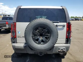 2007 Hummer H3 SUV with VIN 5GTDN13E078254585, listed as a Copart auction lot 60173854 with 96,873 mi miles and Non Repairable. Bid and sale history available at carsss.com. Image 6.