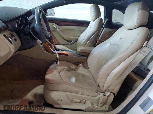 2012 Cadillac CTS Premium with VIN 1G6DS1E35C0123742, listed as a Copart auction lot 59503505 with 124,231 mi miles and Salvage title. Bid and sale history available at DreamBid. Image 7.