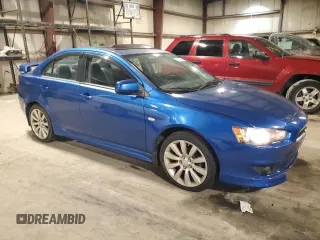 2009 Mitsubishi Lancer GTS with VIN JA3AU86W99U008430, listed as a Copart auction lot 80913634 with 148,787 mi miles and Clean Title. Bid and sale history available at DreamBid. Image 4.