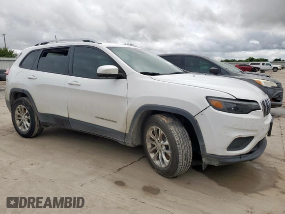 2021 Jeep Cherokee Latitude with VIN 1C4PJLCB3MD180163, listed as a Copart auction lot 60833865 with 95,259 mi miles and Salvage title. Bid and sale history available at DreamBid. Image 4.