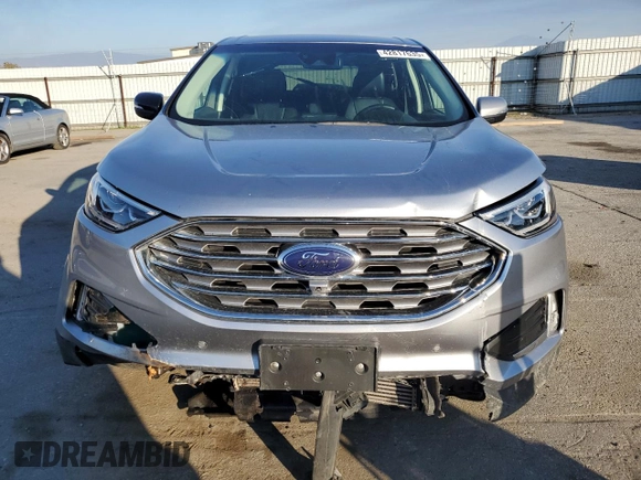 2022 Ford Edge Titanium with VIN 2FMPK4K92NBA55434, listed as a Copart auction lot 42817635 with 73,700 mi miles and Salvage Title. Bid and sale history available at carsss.com. Image 5.
