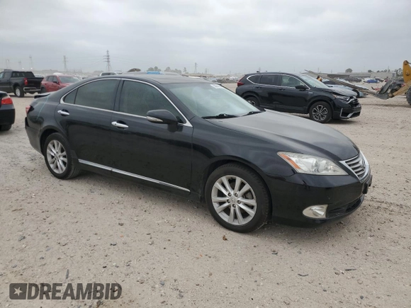 2012 Lexus ES with VIN JTHBK1EG7C2489597, listed as a Copart auction lot 50621955 with 91,226 mi miles and Salvage Title. Bid and sale history available at carsss.com. Image 4.