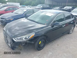 2018 Hyundai Sonata Sport with VIN 5NPE34AF4JH604405, listed as a IAAI auction lot 42156145 with 88,725 mi miles and . Bid and sale history available at carsss.com. Image 2.