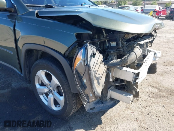 2017 Jeep Compass Latitude with VIN 3C4NJCBB0HT642901, listed as a IAAI auction lot 42497712 with 130,959 mi miles and . Bid and sale history available at DreamBid. Image 21.
