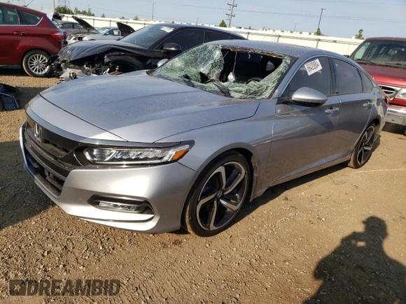 2020 Honda Accord Sport with VIN 1HGCV2F39LA029668, listed as a Copart auction lot 54071215 with 79,214 mi miles and Non repairable. Bid and sale history available at DreamBid. Image 1.