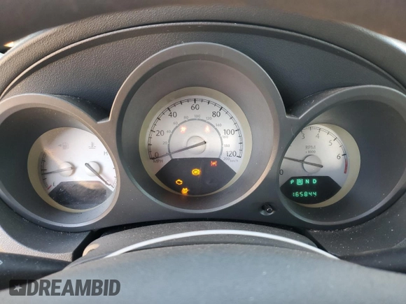 2008 Chrysler Sebring LX with VIN 1C3LC45K58N224356, listed as a Copart auction lot 80444174 with 165,844 mi miles and Salvage Title. Bid and sale history available at carsss.com. Image 9.