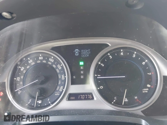 2007 Lexus IS 350 with VIN JTHBE262975014179, listed as a IAAI auction lot 42504426 with 170,776 mi miles and . Bid and sale history available at DreamBid. Image 7.